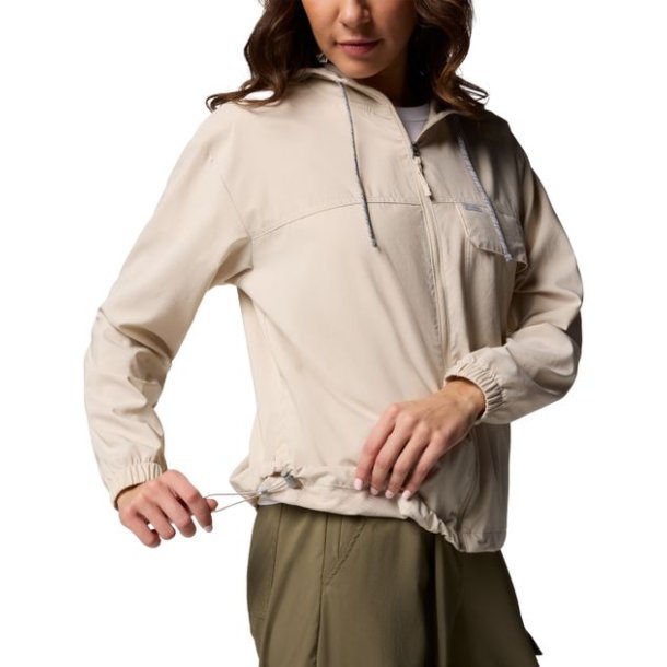 Columbia Skien Valley Hooded LS Shirt W Dark Stone