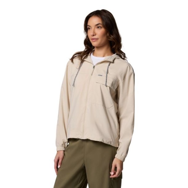 Columbia Skien Valley Hooded LS Shirt W Dark Stone