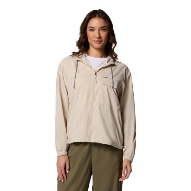 Columbia Skien Valley Hooded LS Shirt W Dark Stone