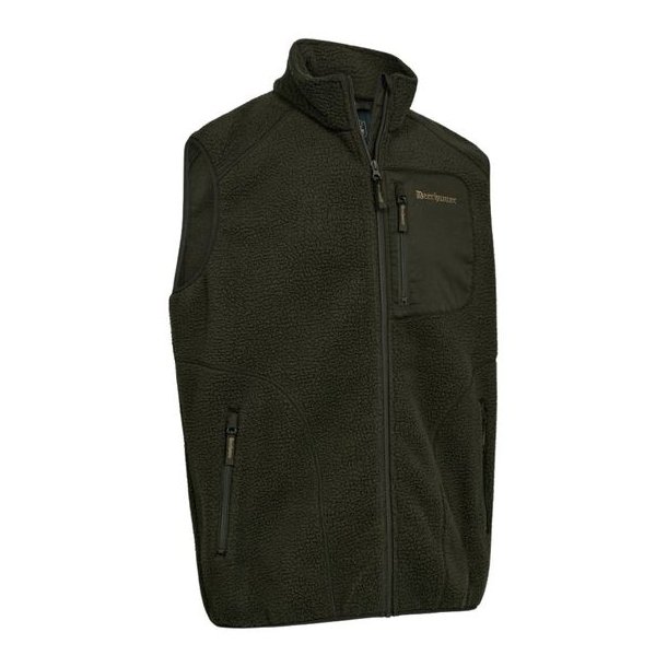 Deerhunter Atlas Fleece Vest Forest Green