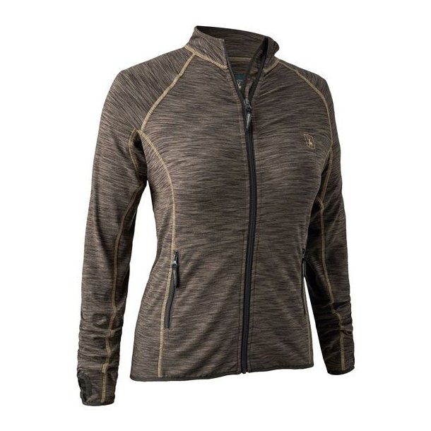 Deerhunter Dame Insulatet Fleece Brown Mel.