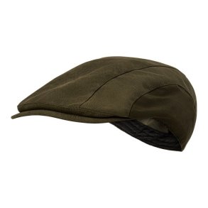 Deerhunter Eagle Flat Cap Tarmac Green