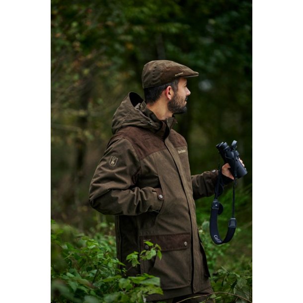Deerhunter Eagle Flat Cap Tarmac Green