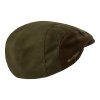 Deerhunter Eagle Flat Cap Tarmac Green