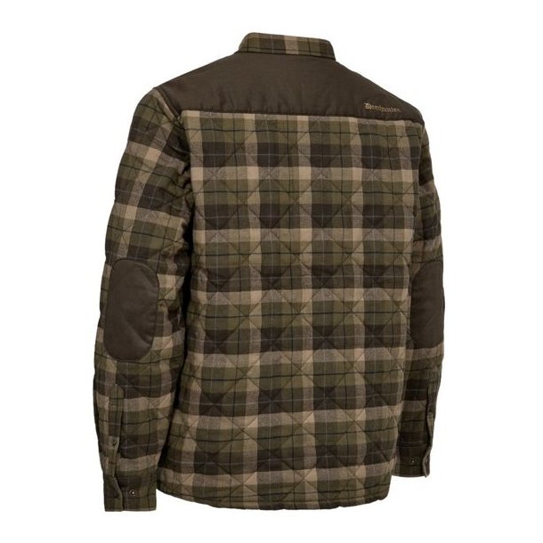 Deerhunter Elbert Padded Overshirt Green Check
