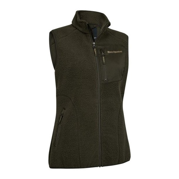 Deerhunter Lady Atlas Fleece Vest Forest Green