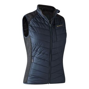 Deerhunter Lady Caroline Padded Vest Dark Blue