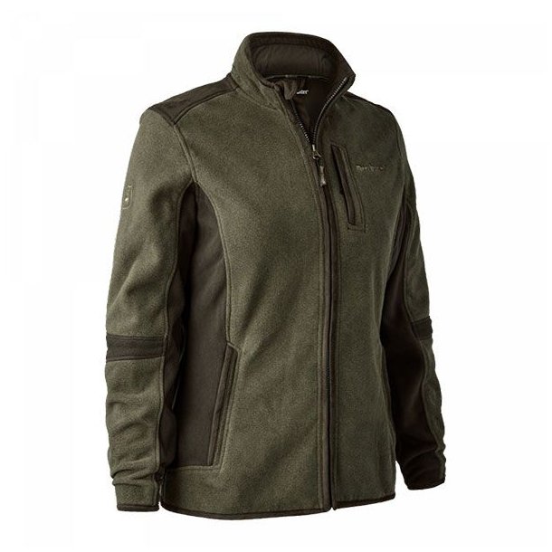 Deerhunter Lady Pam Bonded Fleece Jakke Graphite Green