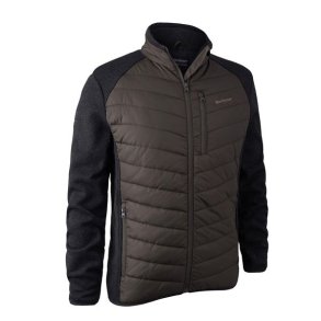 Deerhunter Moor Vatteret Jakke m.Strik Brown Leaf