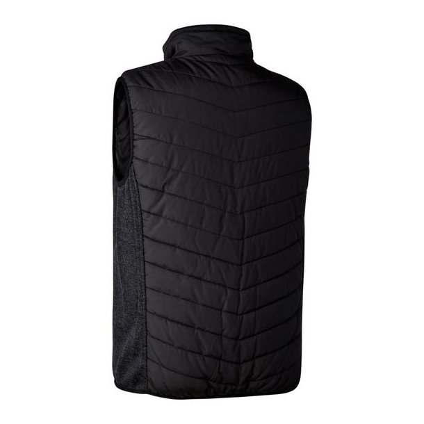 Deerhunter Moor Vatteret Vest Med Strik Black