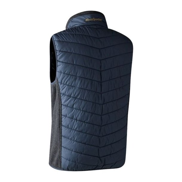 Deerhunter Moor Vatteret Vest Med Strik Dark Blue