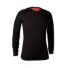 Deerhunter Quinn Merinoundertrje Black Oak