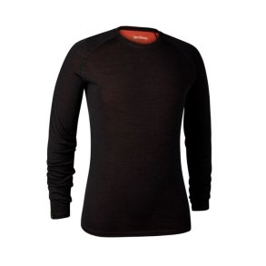 Deerhunter Quinn Merinoundertrje Black Oak