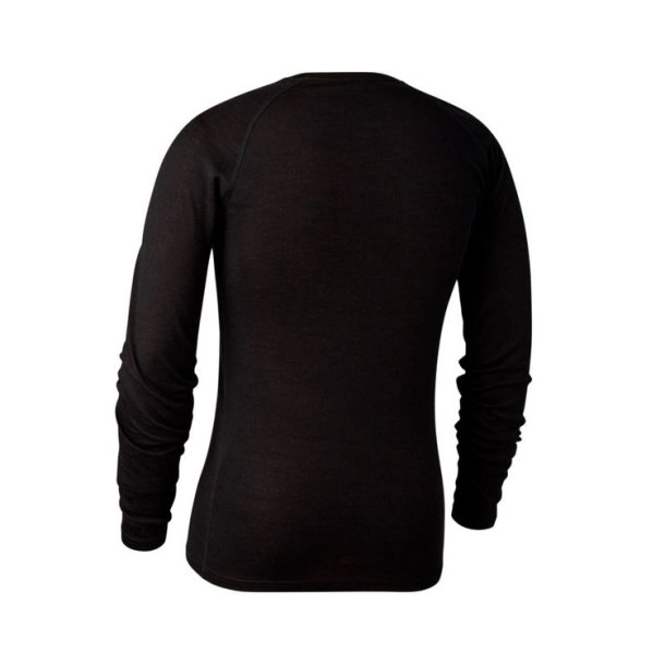 Deerhunter Quinn Merinoundertrje Black Oak