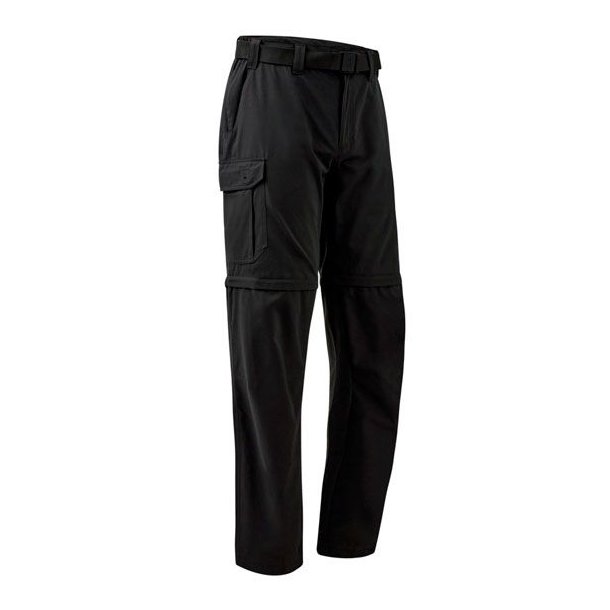 Deerhunter Slogen Zip-Off Bukser Black Ink