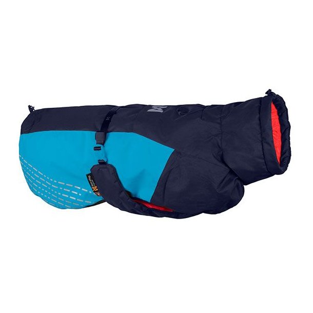 Dogwear Glacier Dog Jacket 2.0 Hundevest Navy/Teal/Red, 50