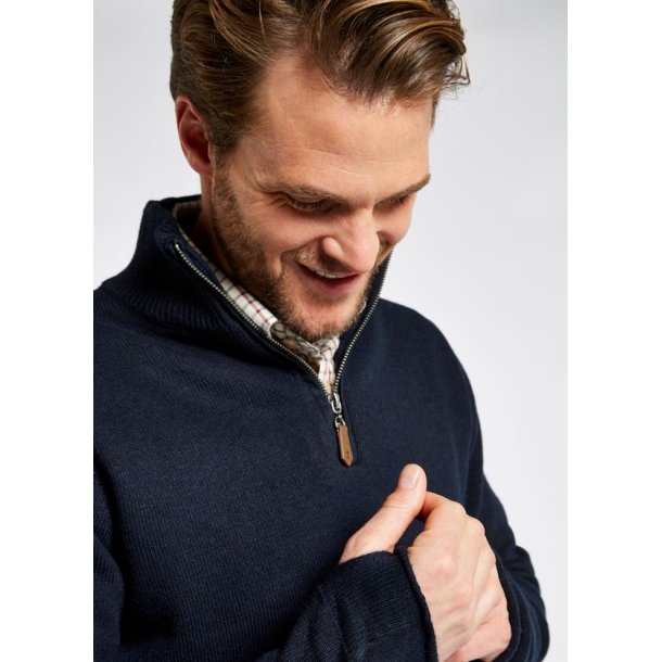Dubarry Feeney Sweater m/Windstop Navy
