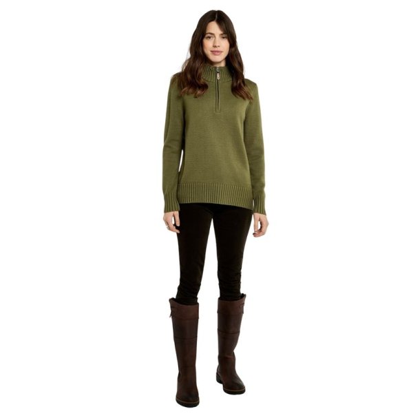 Dubarry Markham Lady Sweater Dusky Green