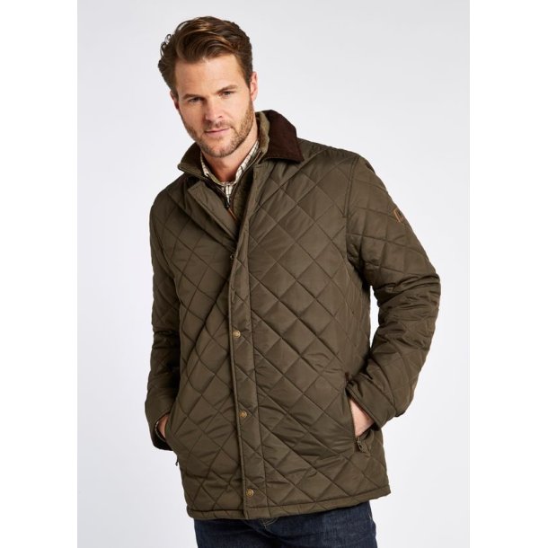 Dubarry Mountusher Quilted Jacket Olive