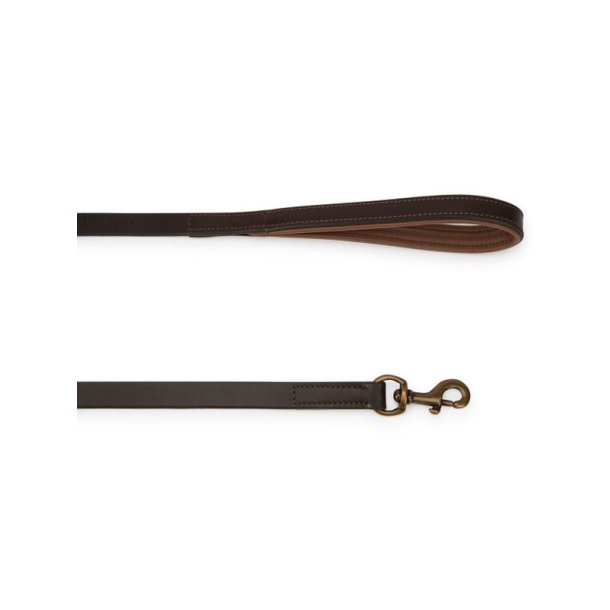 Dubarry Ranger Hundeline i l�der Mahogany
