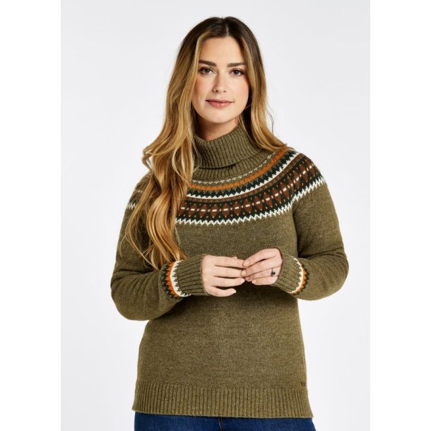 Dubarry Riverdale Lady Sweater Dusky Green
