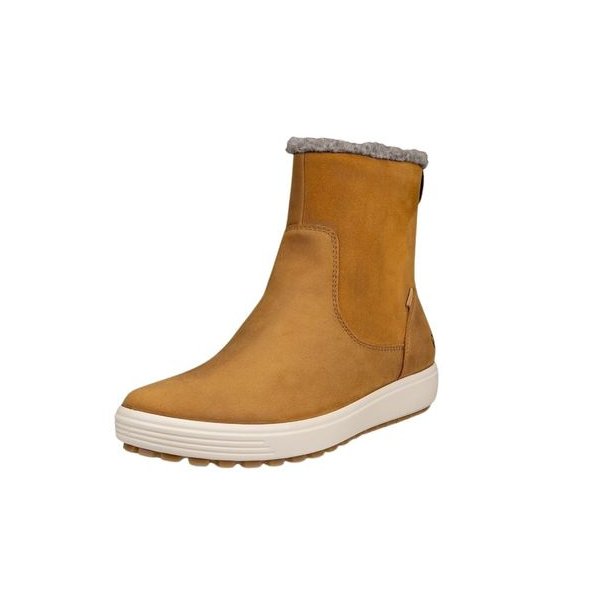 Ecco Soft 7 Tred W Warm Stvle Camel