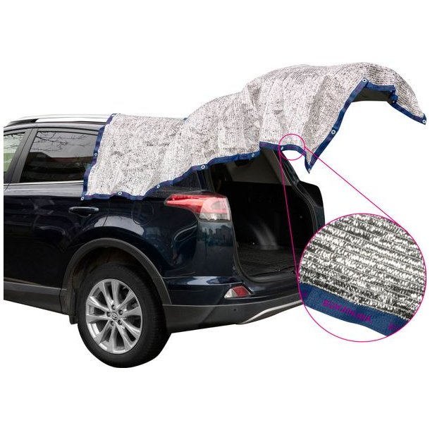 Eukanuba Sun Shade Cover 4x4 mtr Reflekterende S�lvdug til bilen
