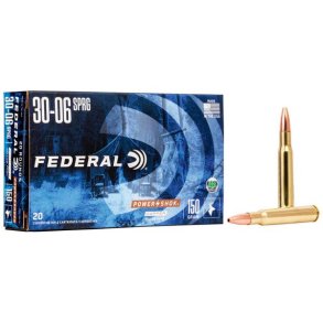 Federal Power-Shok Kobber 30-06Spring 150G 20 stk. Blyfri Riffelpatron