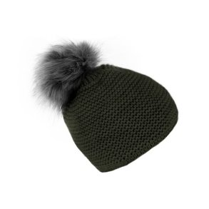 Fiebig Strik Hue Pompon Lady Olive