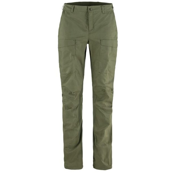Fjllrven Abisko Hybrid Trail Trs W Short - Laurel Green