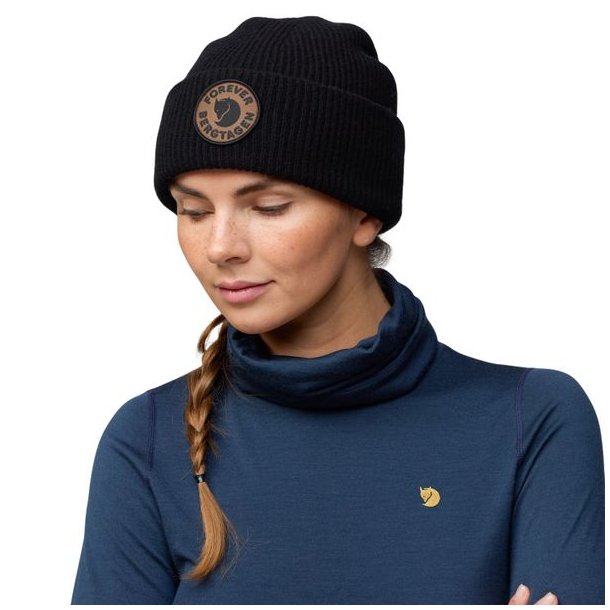 Fjllrven Bergtagen Forever Wool Beanie Black