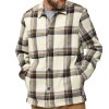 Fjllrven Singi Flannel Overshirt Chalk White-Dark Navy