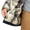 Fjllrven Singi Flannel Overshirt Chalk White-Dark Navy