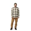 Fjllrven Singi Flannel Overshirt Chalk White-Dark Navy