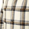 Fjllrven Singi Flannel Overshirt Chalk White-Dark Navy