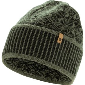 Fjllrven Snow Beanie Deep Forest