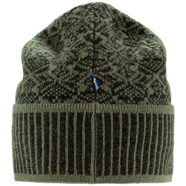Fjllrven Snow Beanie Deep Forest