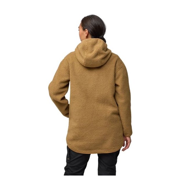 Fjllrven Vardag Pile Fleece Long W Buckwheat Brown