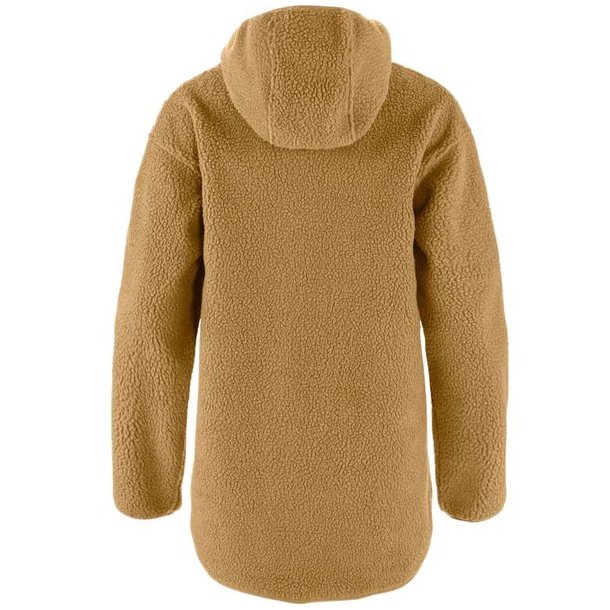 Fjllrven Vardag Pile Fleece Long W Buckwheat Brown