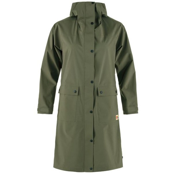 Fjllrven Vardag Rain Parka W Laurel Green