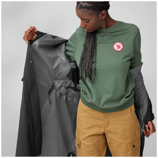 Fjllrven Vardag Rain Parka W Black