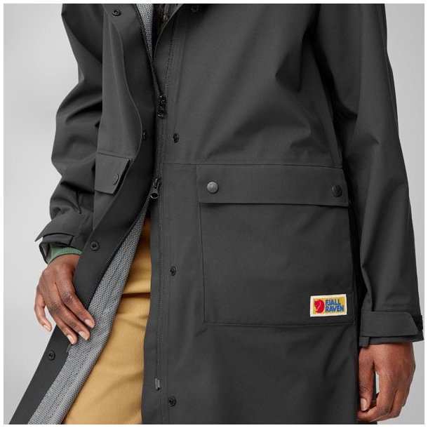 Fjllrven Vardag Rain Parka W Black