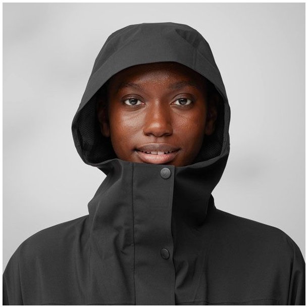 Fjllrven Vardag Rain Parka W Black
