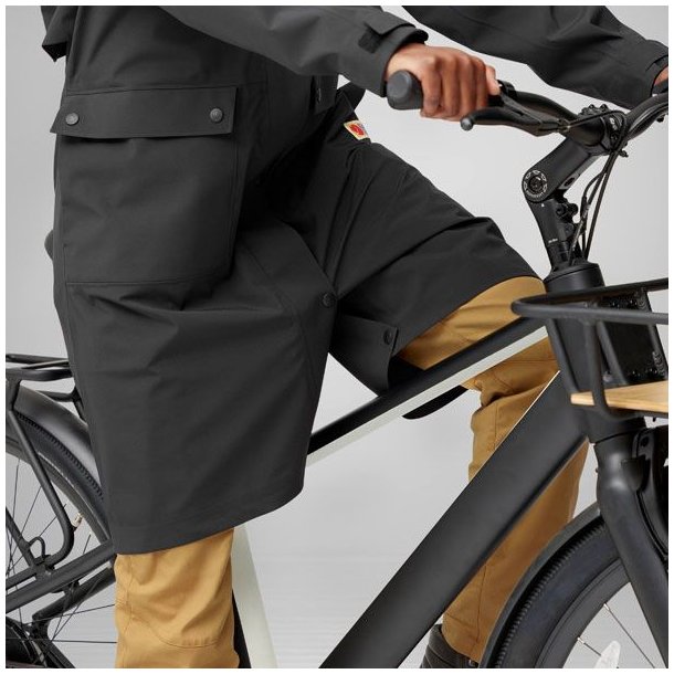 Fjllrven Vardag Rain Parka W Black