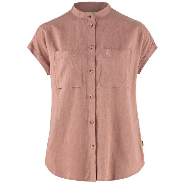 Fjllrven vik Hemp Shirt SS W Dusty Rose