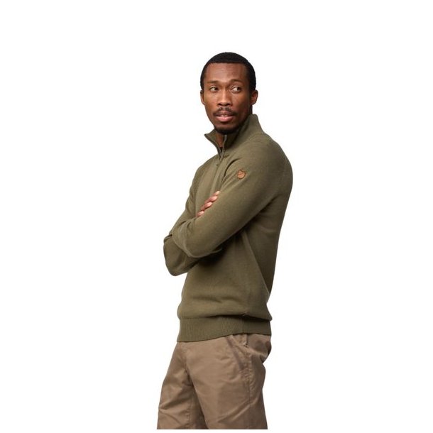 Fjllrven vik Lite Half Zip Laurel Green
