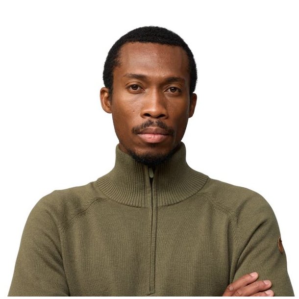 Fjllrven vik Lite Half Zip Laurel Green