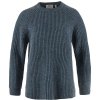Fjllrven vik Rib Sweater W Navy