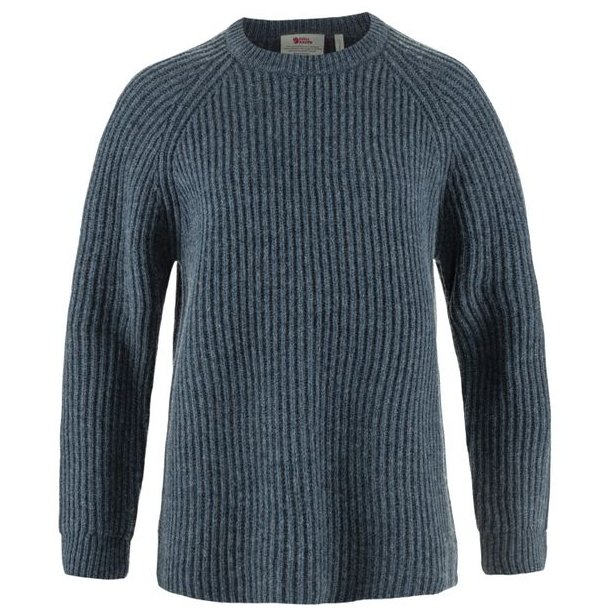 Fjllrven vik Rib Sweater W Navy