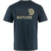 Fjllrven Walk With Nature T-Shirt Dark Navy